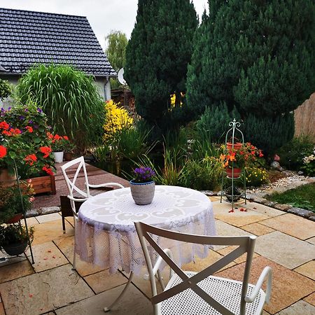 Ferienhaus Mit Mediterraner Terrasse Mullrose Bagian luar foto