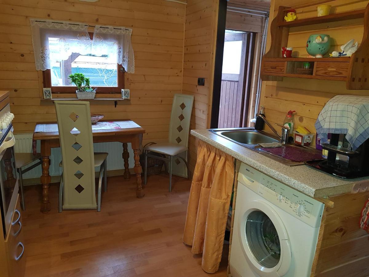 Ferienhaus Mit Mediterraner Terrasse Mullrose Bagian luar foto
