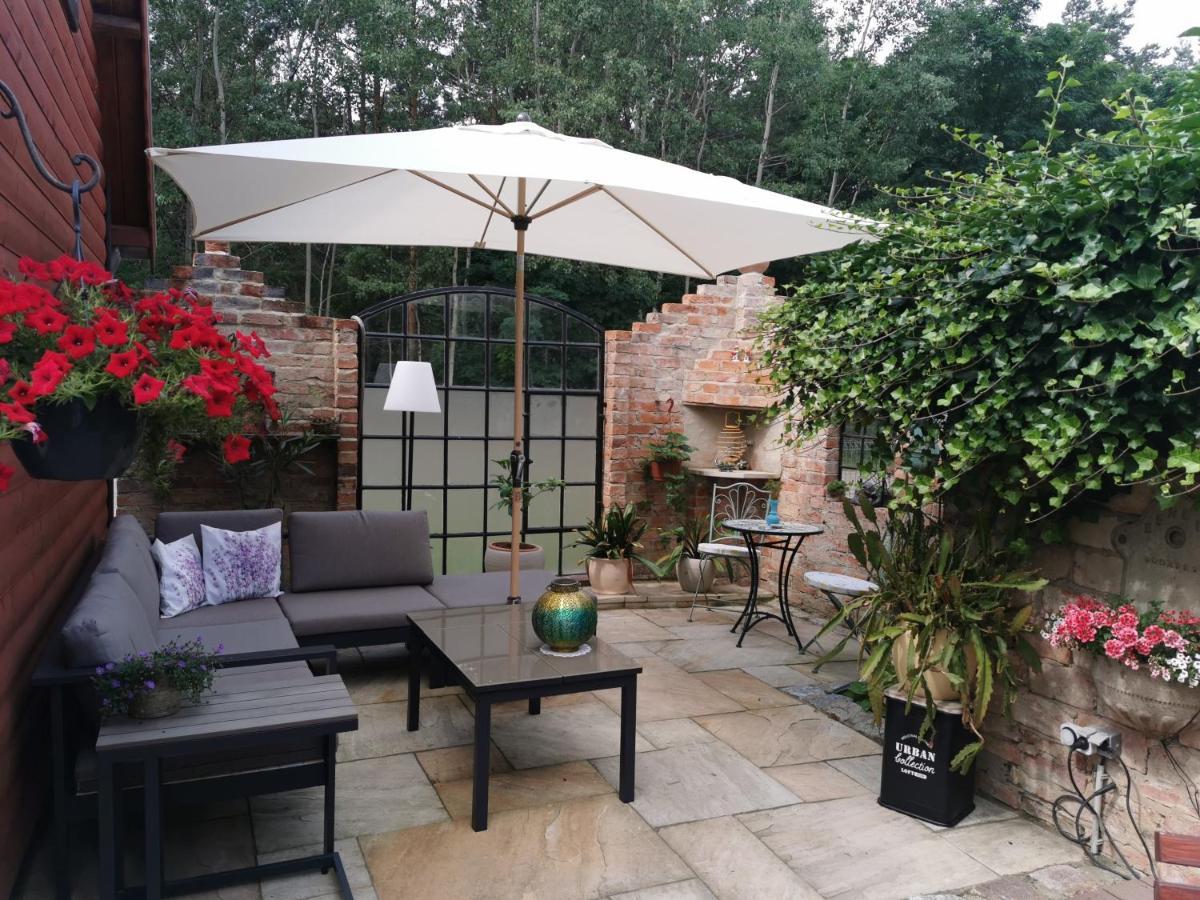 Ferienhaus Mit Mediterraner Terrasse Mullrose Bagian luar foto