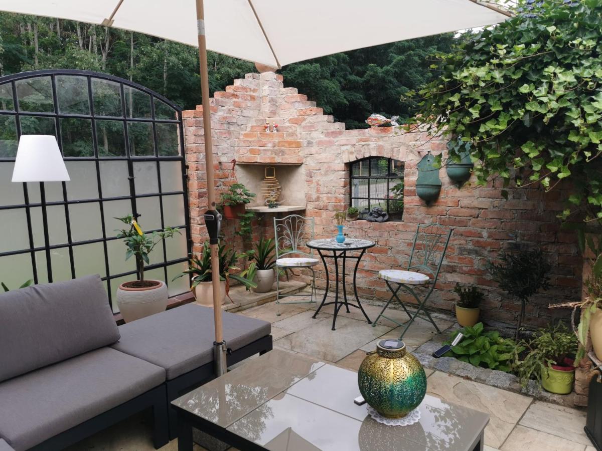 Ferienhaus Mit Mediterraner Terrasse Mullrose Bagian luar foto