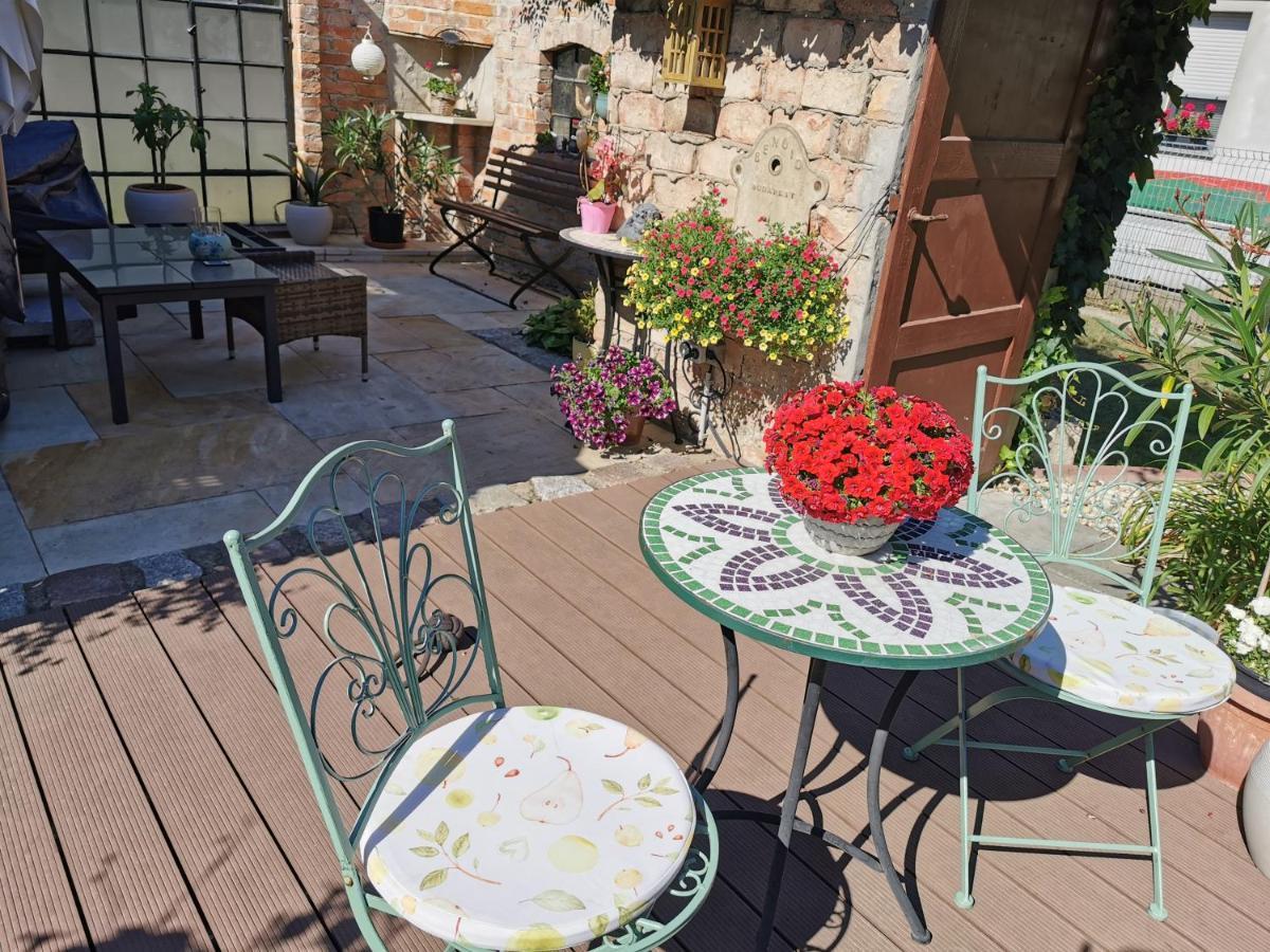 Ferienhaus Mit Mediterraner Terrasse Mullrose Bagian luar foto
