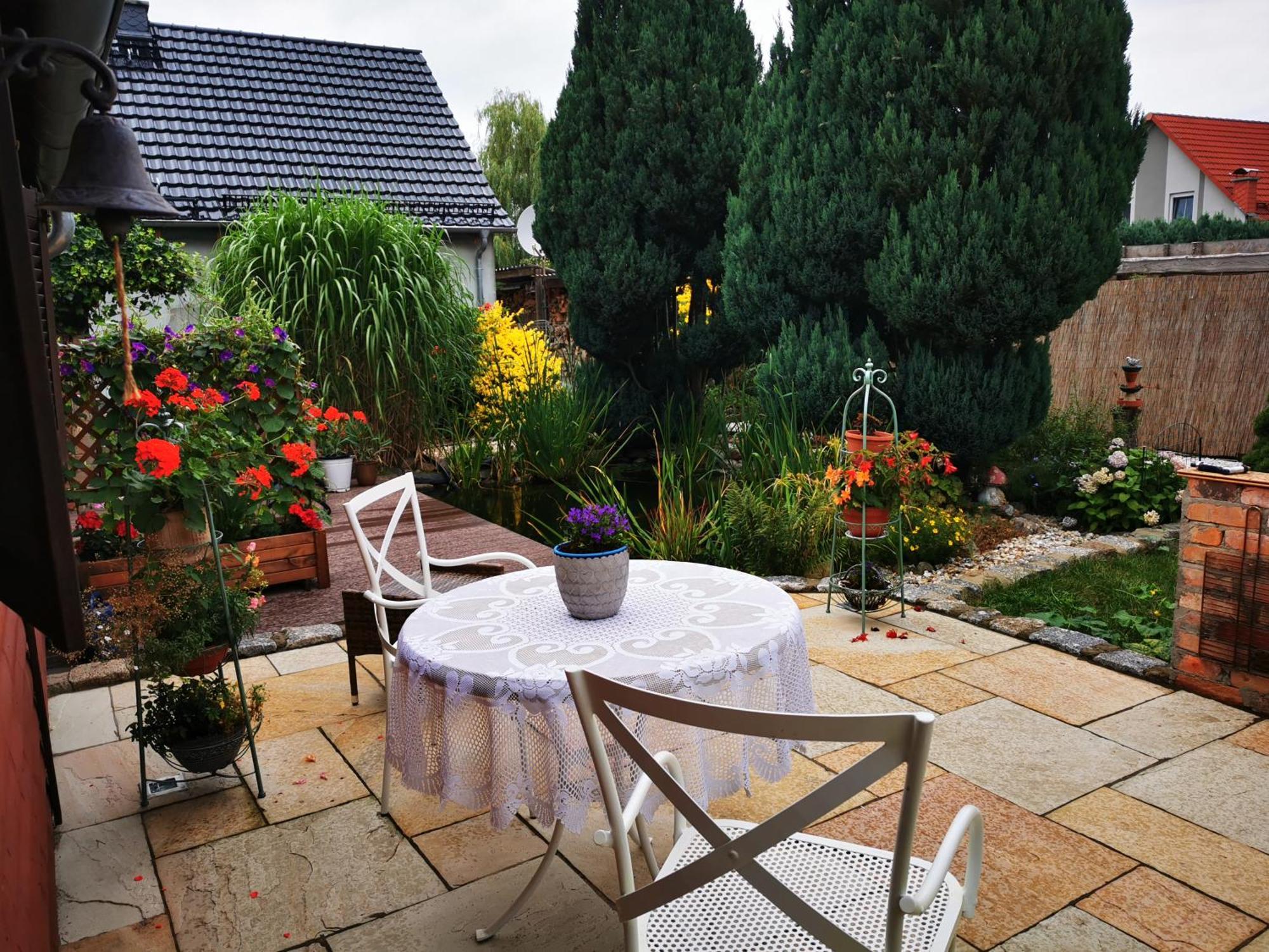 Ferienhaus Mit Mediterraner Terrasse Mullrose Bagian luar foto